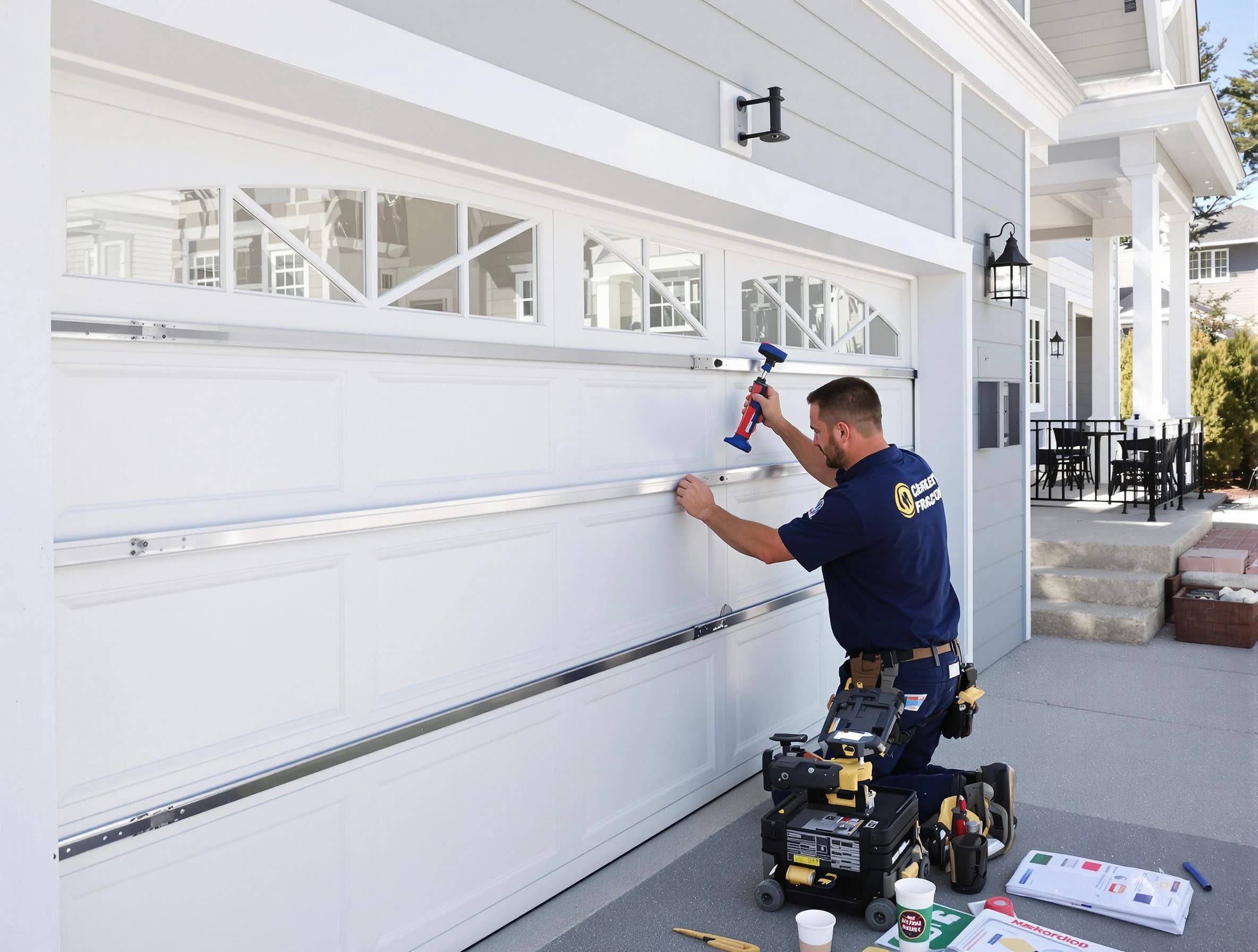 Professional garage door installation by Butler Garage Door Repair in Butler