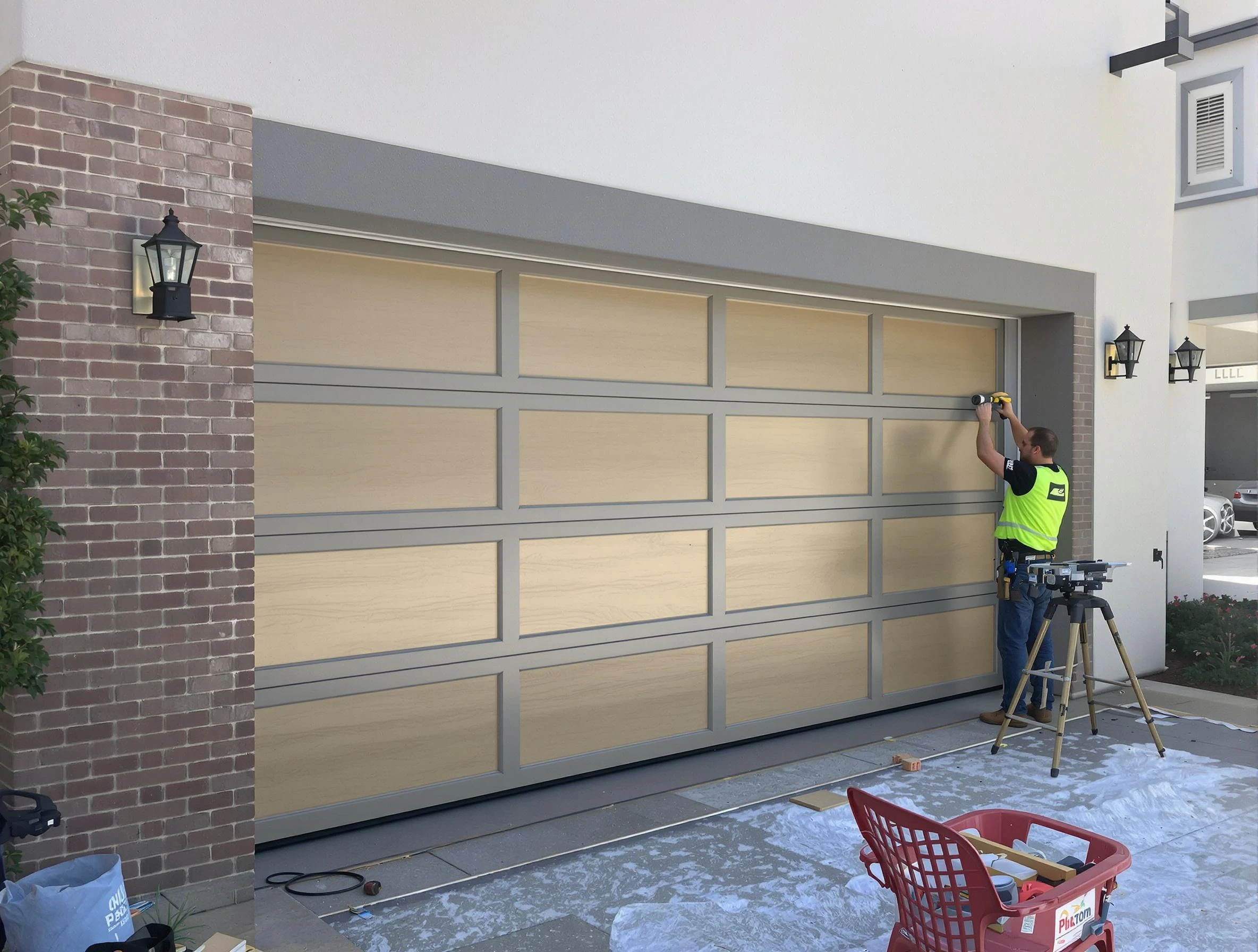 Garage door replacement service by Butler Garage Door Repair in Butler