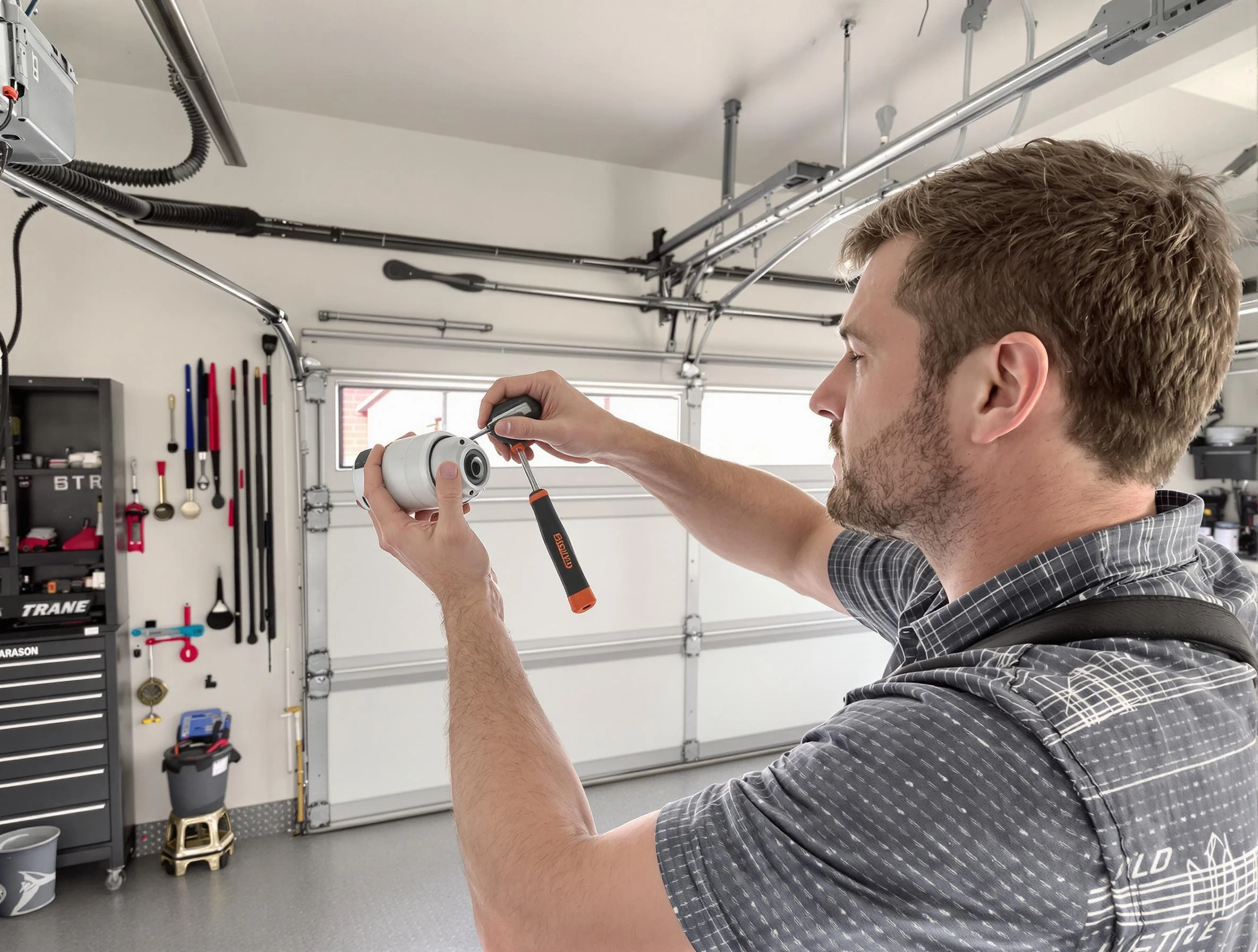 Garage door opener repair service by Butler Garage Door Repair in Butler